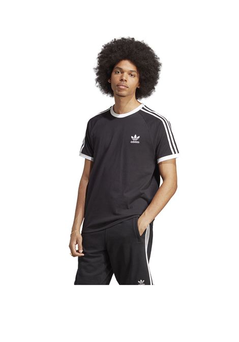 Adidas Adicolor Classics 3 Stripes T-shirt Black Men ADIDAS ORIGINALS | T-shirt | IA4845-